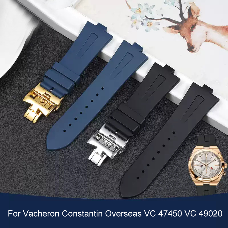 Luxury Watch Constantine - 25MM-8MM Silicone Rubber Watch Band For