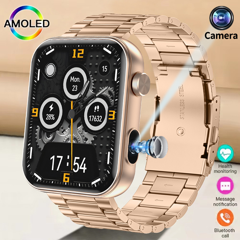 Luxury Watch Photo - New Smart Watch with Camera Take