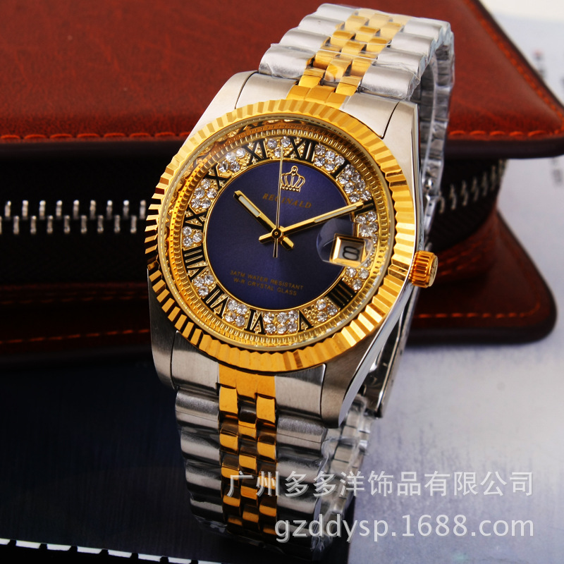 Luxury Watch Mockup - 2016 Luxury HK REGINALD Brand Wrist