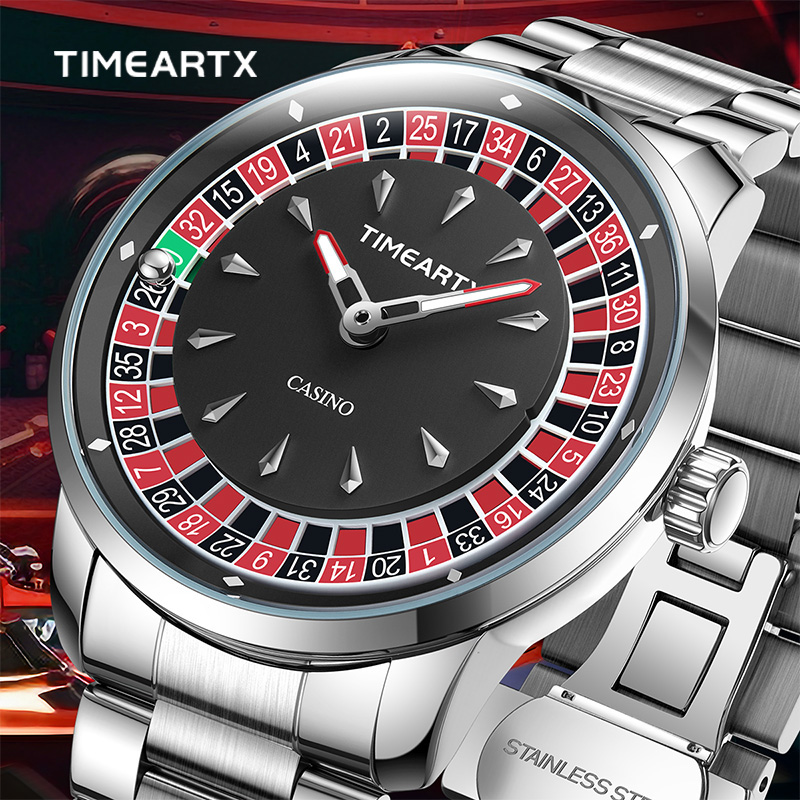 Luxury Watch Mockup - TIMEARTX Brand New Luxury Quartz Watches