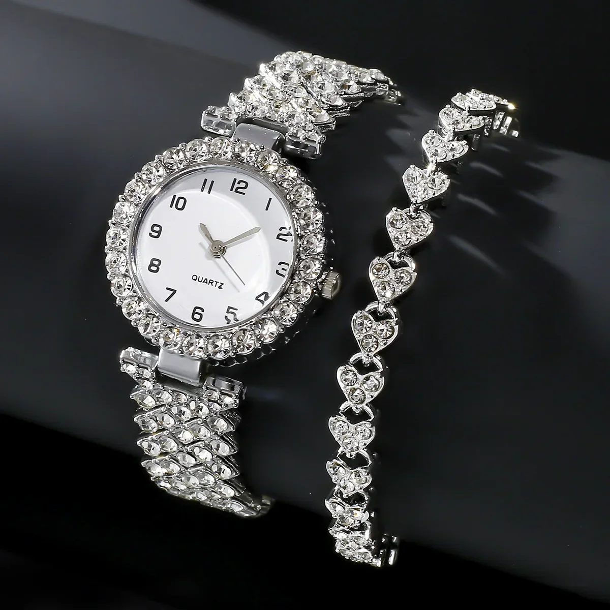 Luxury Watch Straps - 1pcs/2pcs Luxury Fashion Women Watch Set