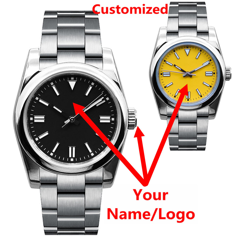 Luxury Watch Straps - Custom Logo Mens Watch Sapphire Luxury
