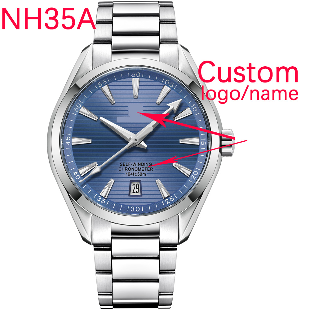 Luxury Watch Straps - Luxury NH35 Movt Custom Logo 41mm