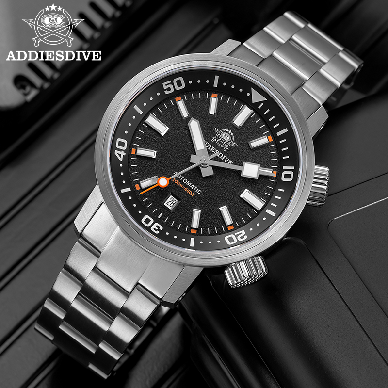 ADDIESDIVE 200M Auto Diving Wa - Guilloché Dial Watch 评论和价格