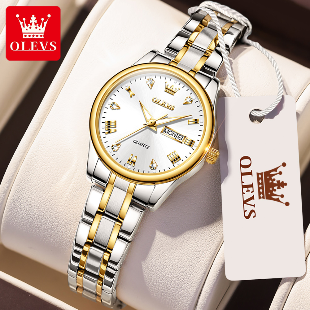 OLEVS 5563 New Fashion Women Q - Luxury Watch Index 评论和价格