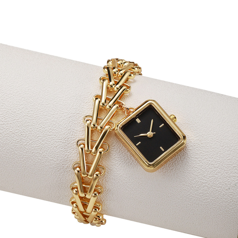 Women Quartz Watch Light Luxur - Watch Triangle Luxury 评论和价格