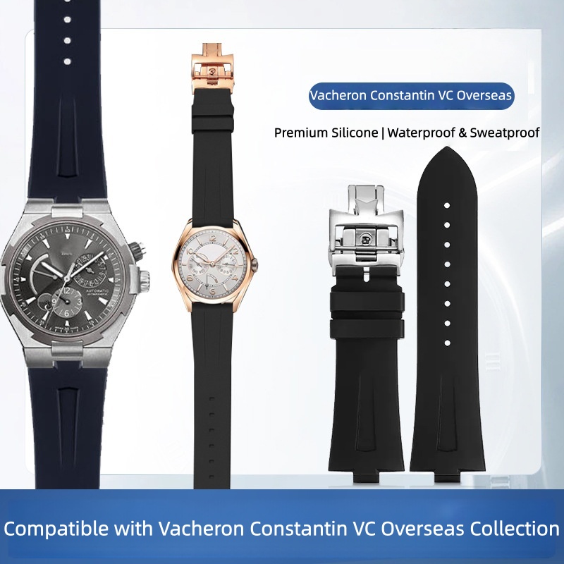 Silicone Rubber Watch Band For - Luxury Watch Constantine 评论和价格