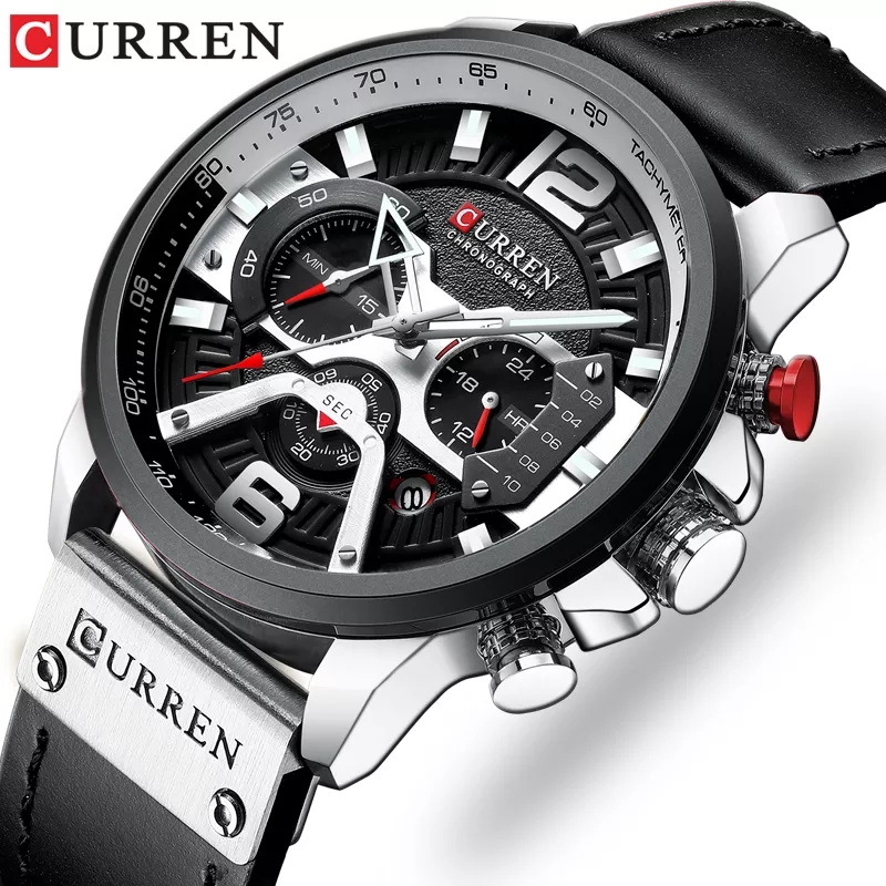 CURREN Brand New Fashion Date  - Luxury Watch Index 评论和价格