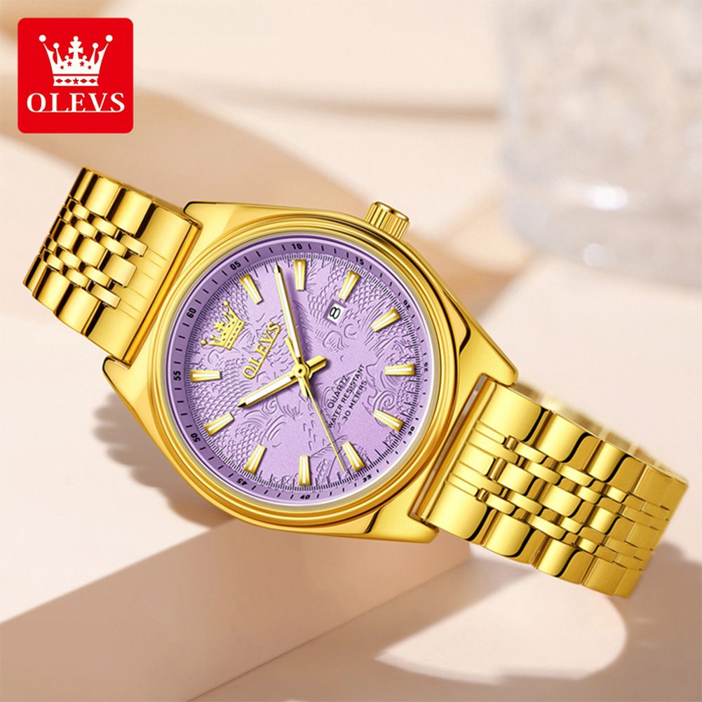 OLEVS Brand Luxury Gold Watch  - Luxury Watch Index 评论和价格