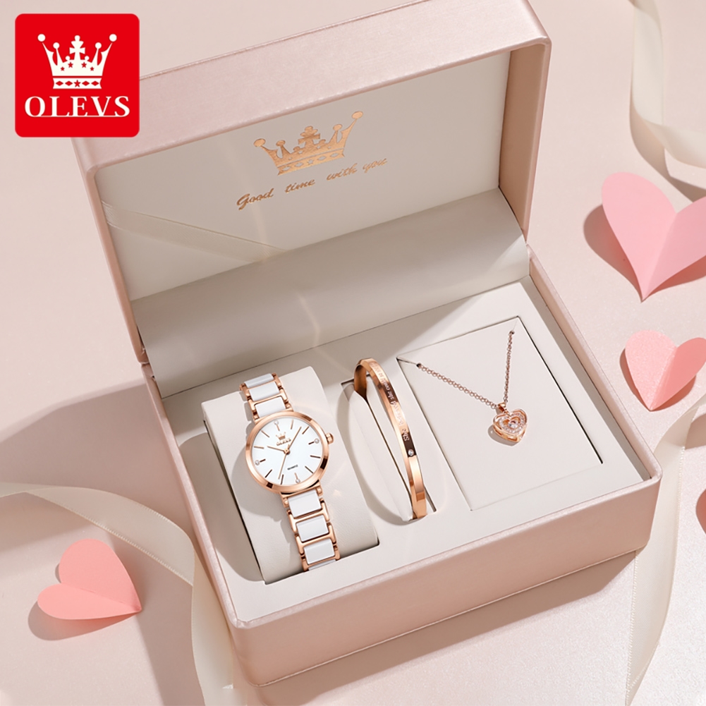 OLEVS Women Watch 5877 Luxury  - Luxury Watch Straps 评论和价格