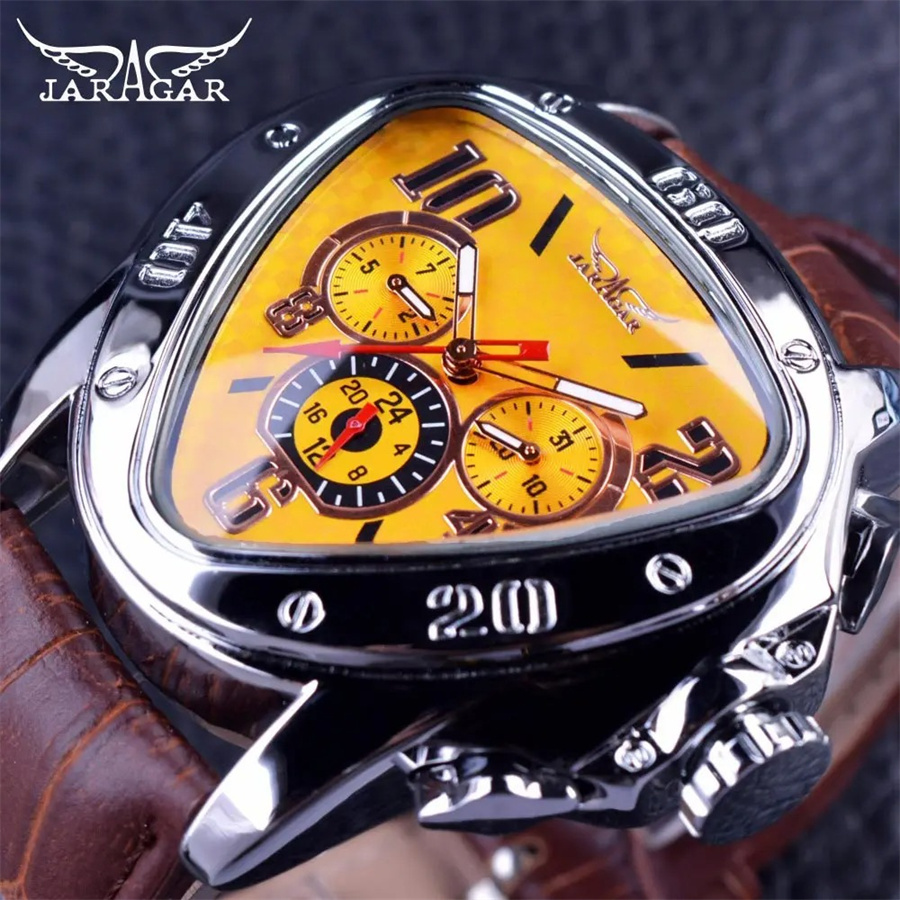JARAGAR 951 Luxury Automatic M - Watch Triangle Luxury 评论和价格