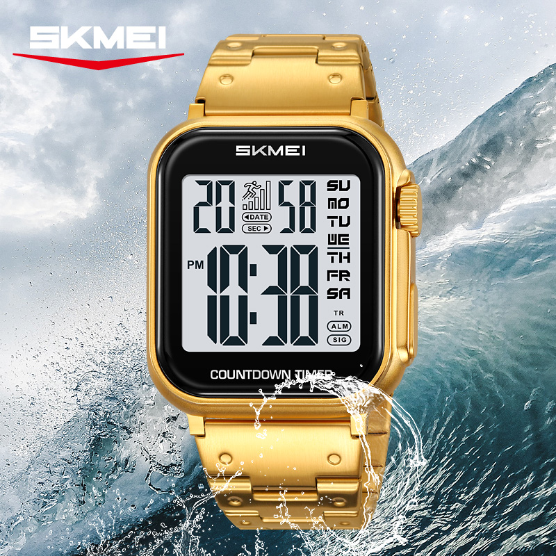SKMEI 2447 Electronic Movement - Watch Triangle Luxury 评论和价格