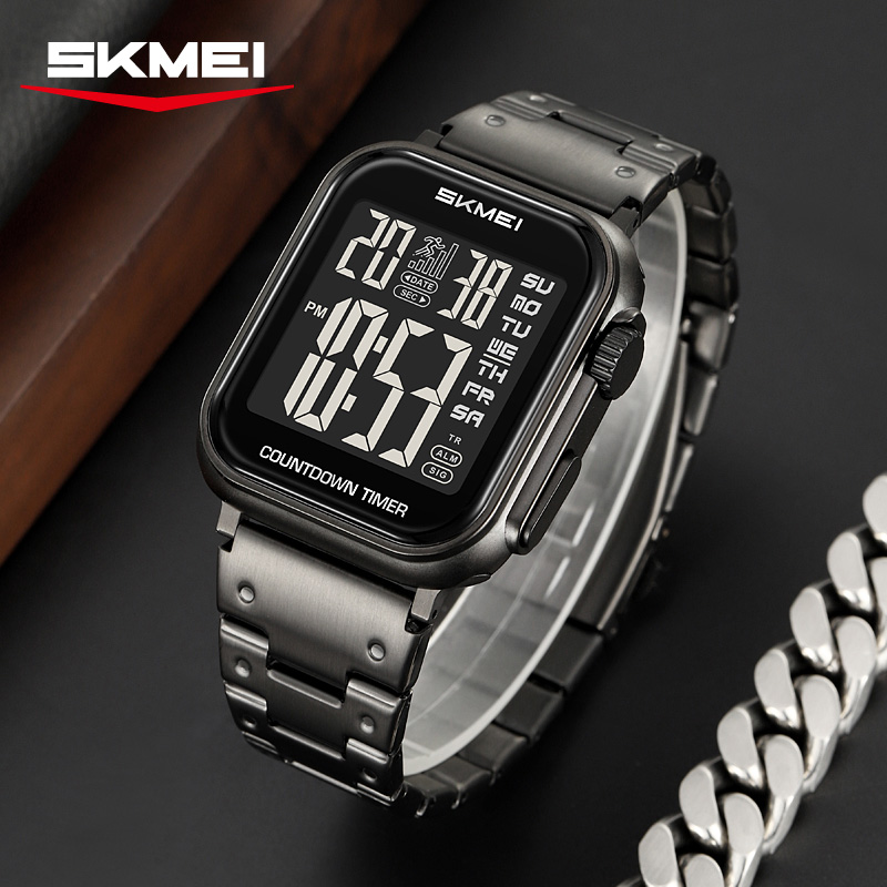 SKMEI 2447 Electronic Movement - Watch Triangle Luxury 评论和价格