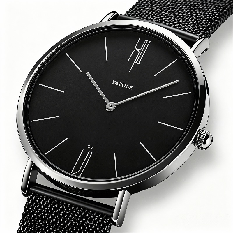 Fashion Simple Men Watch TOP B - Luxury Watch Mockup 评论和价格