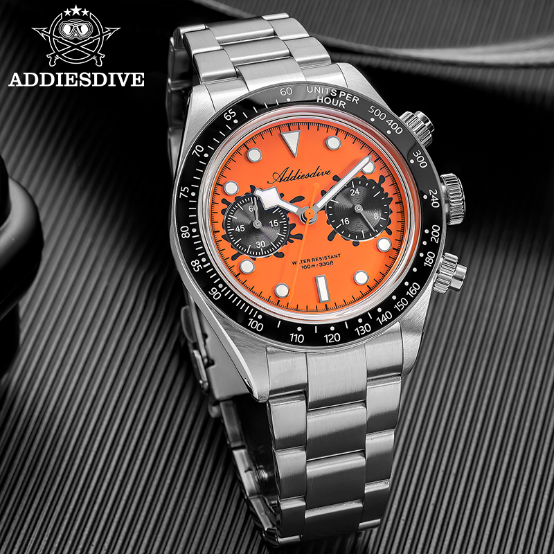 ADDIESDIVE Quartz Chronograph  - Zero Luxury Watch 评论和价格