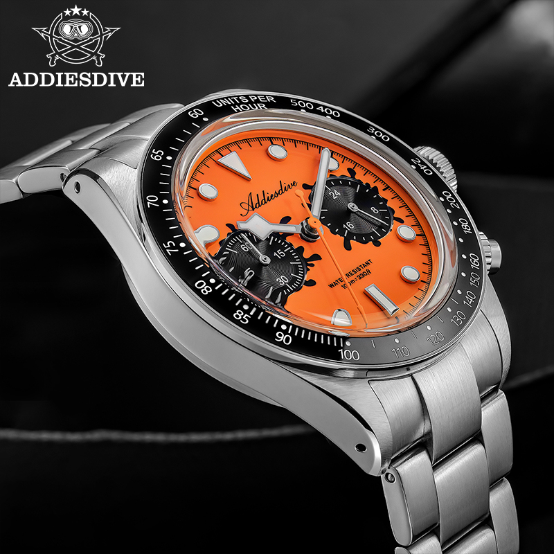 ADDIESDIVE Quartz Chronograph  - Zero Luxury Watch 评论和价格