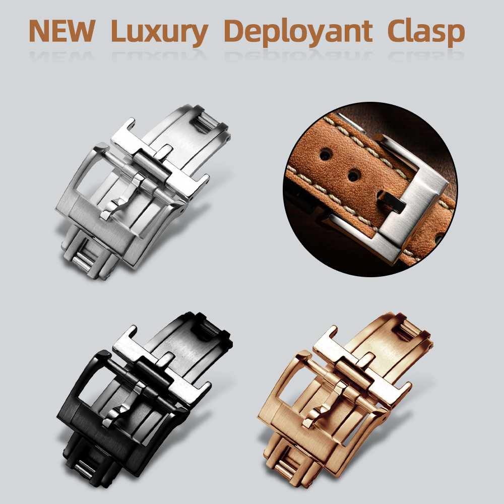 NEW Luxury Deployant Clasp 16m - Luxury Watch Straps 评论和价格