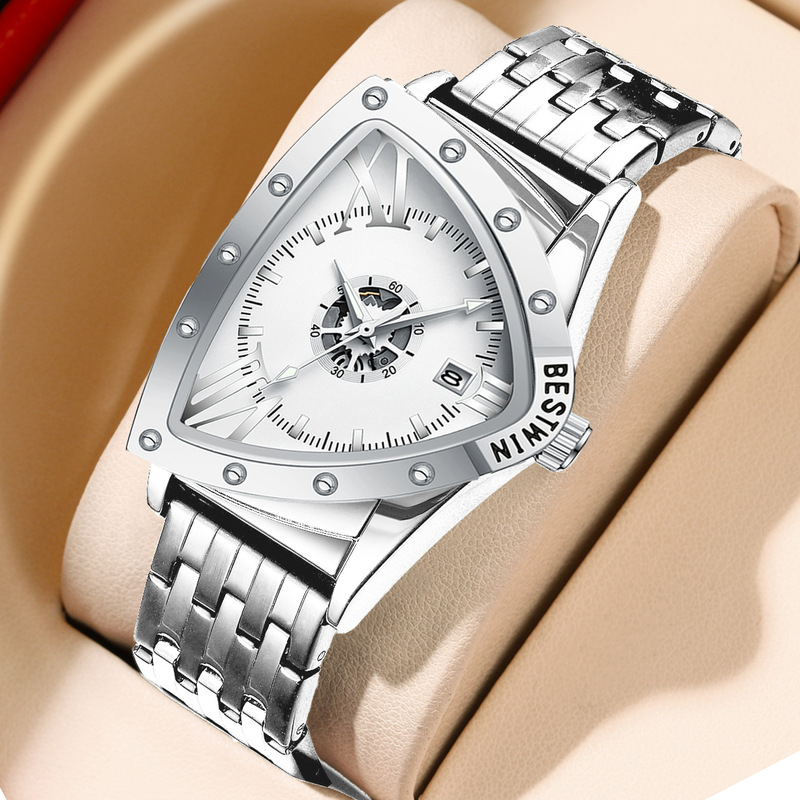 Men's Triangle Watch with Worm - Watch Triangle Luxury 评论和价格