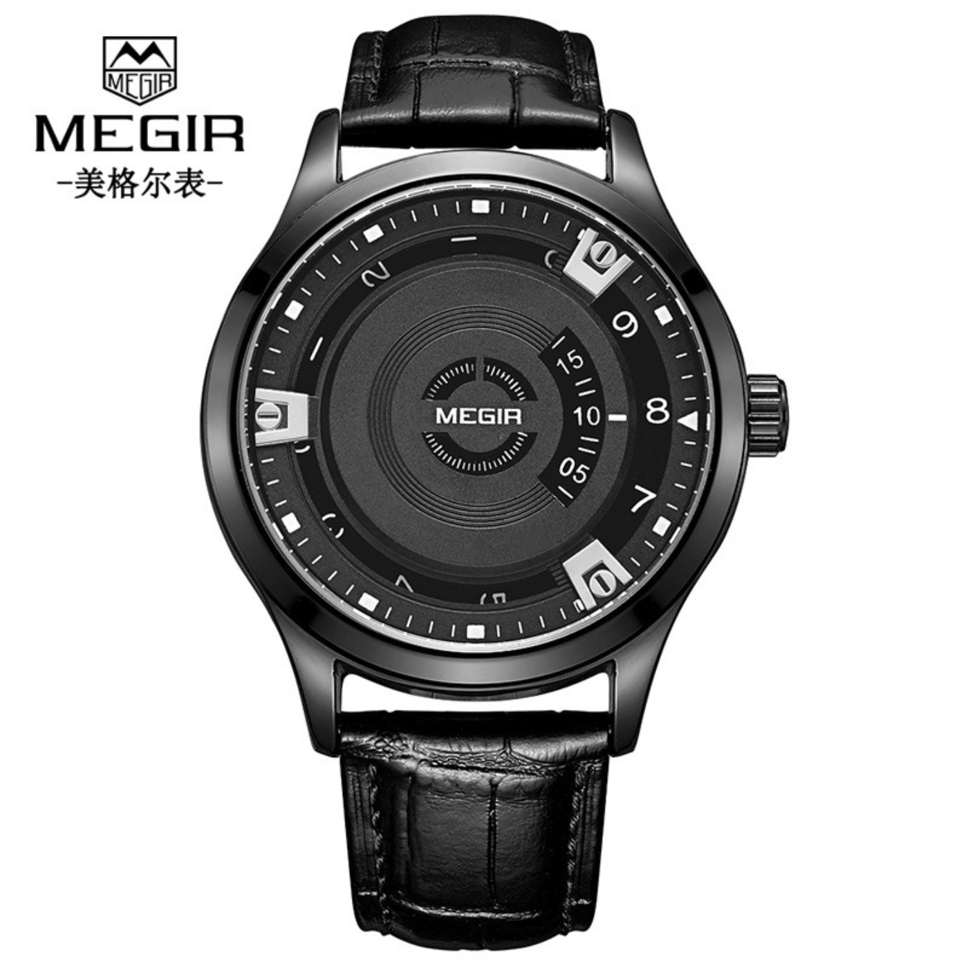 MEGIR Men Watches Luxury Leath - Luxury Watch Straps 评论和价格