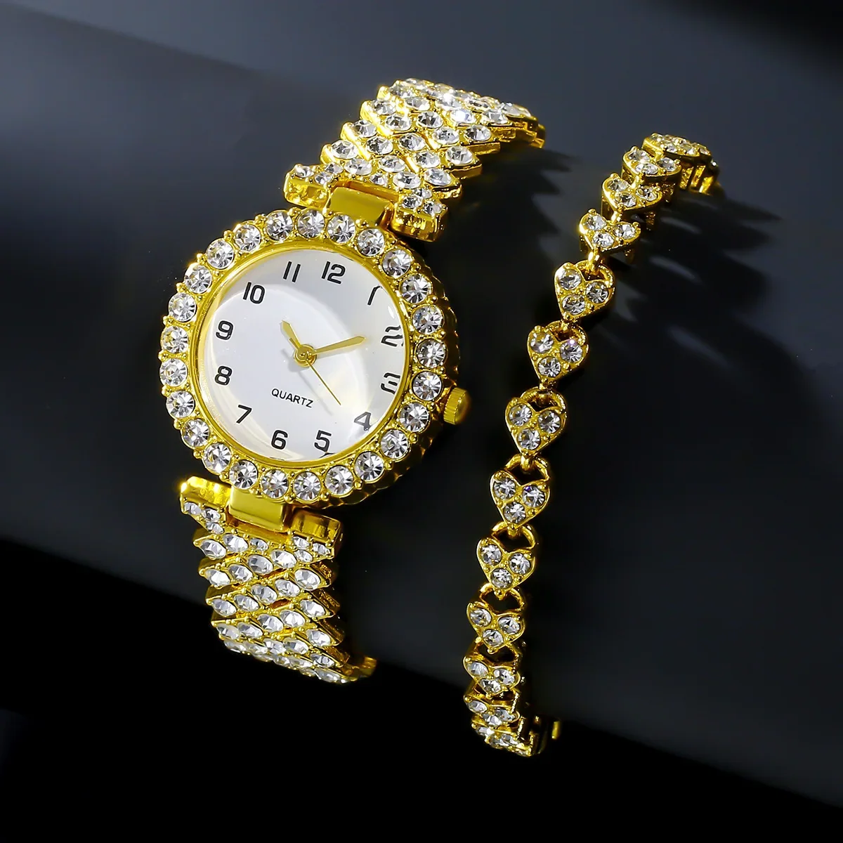1pcs/2pcs Luxury Fashion Women - Luxury Watch Straps 评论和价格