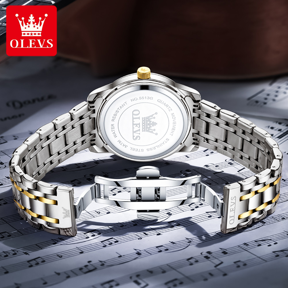 OLEVS Brand Fashion men's watc - Luxury Watch Mockup 评论和价格