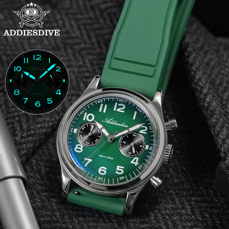 ADDIESDIVE Watches New Chronog - Zero Luxury Watch 评论和价格