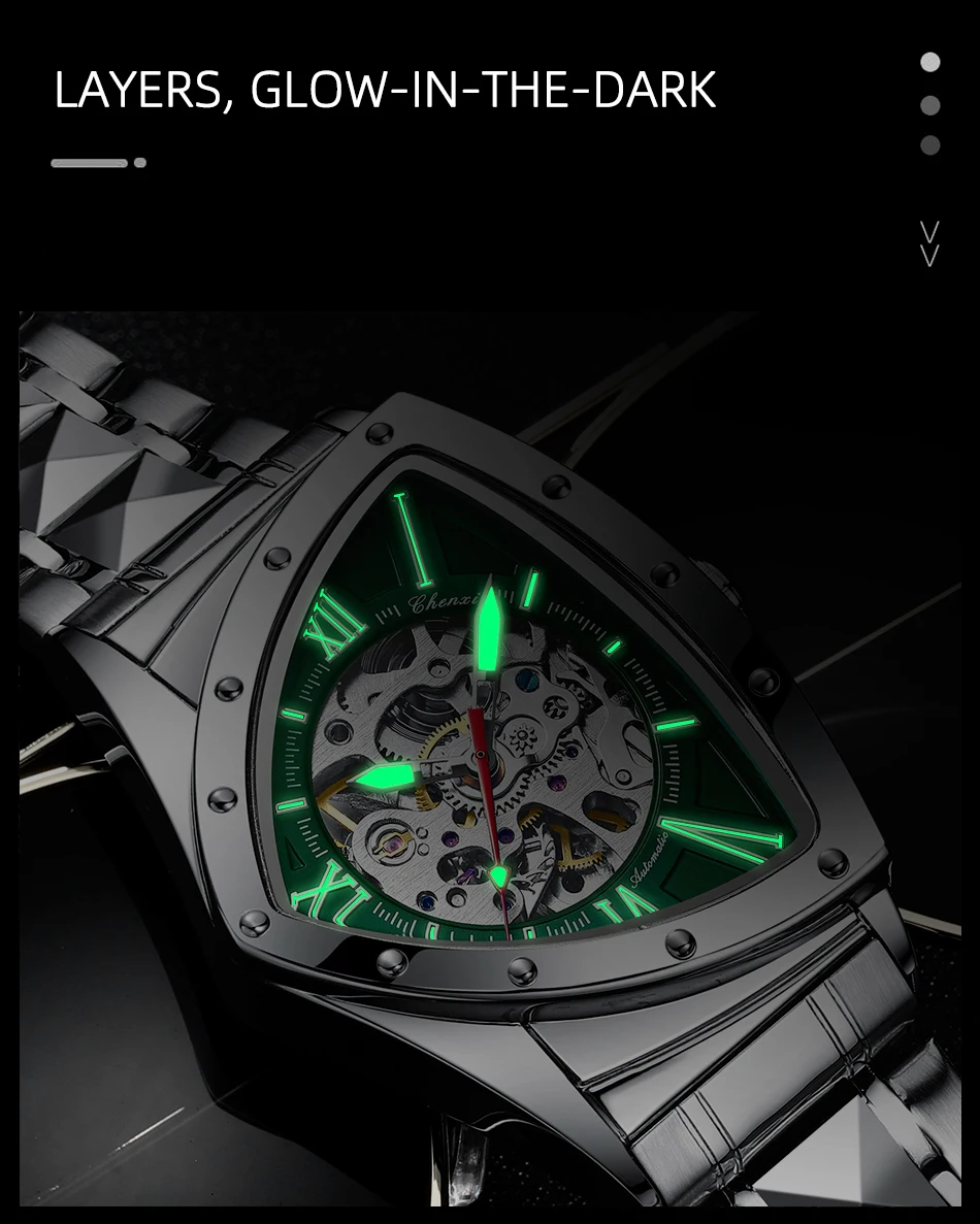 CHENXI Designer Luxury Fashion - Watch Triangle Luxury 评论和价格