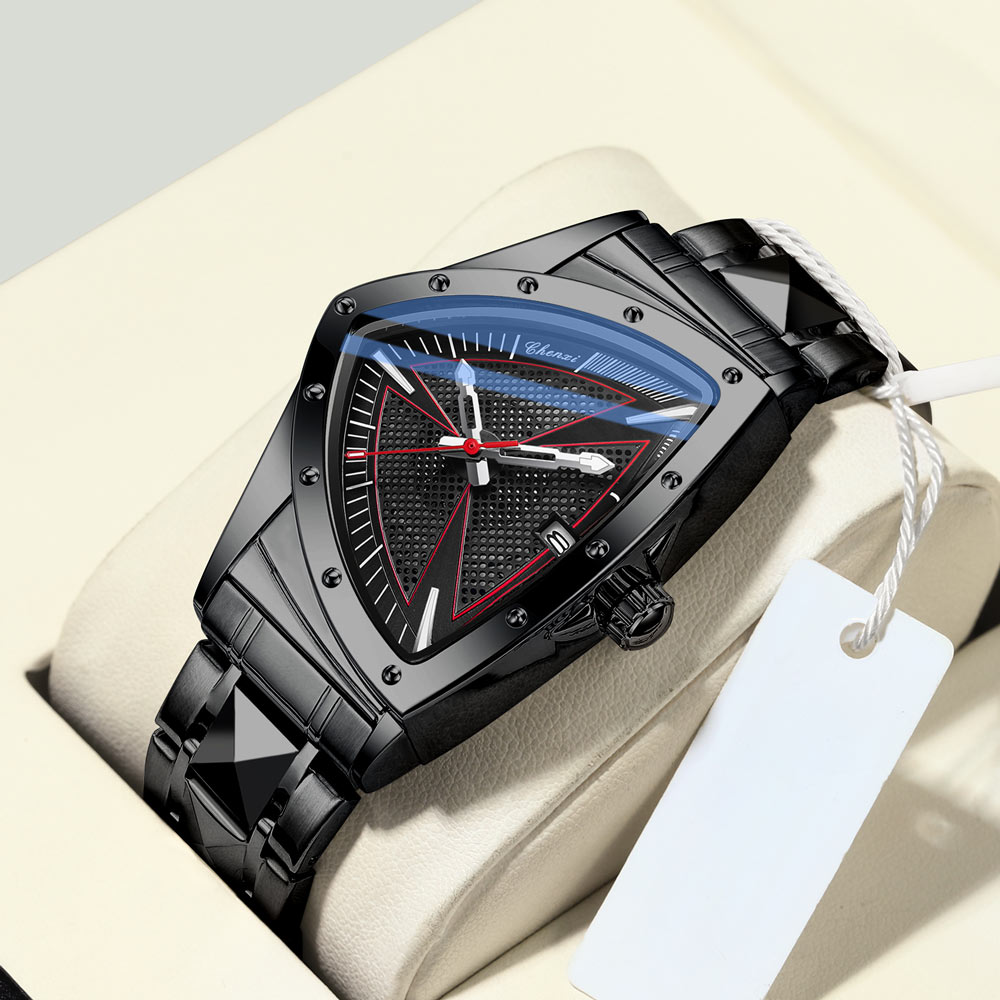 CHENXI Luxury Men's Watch Quar - Watch Triangle Luxury 评论和价格