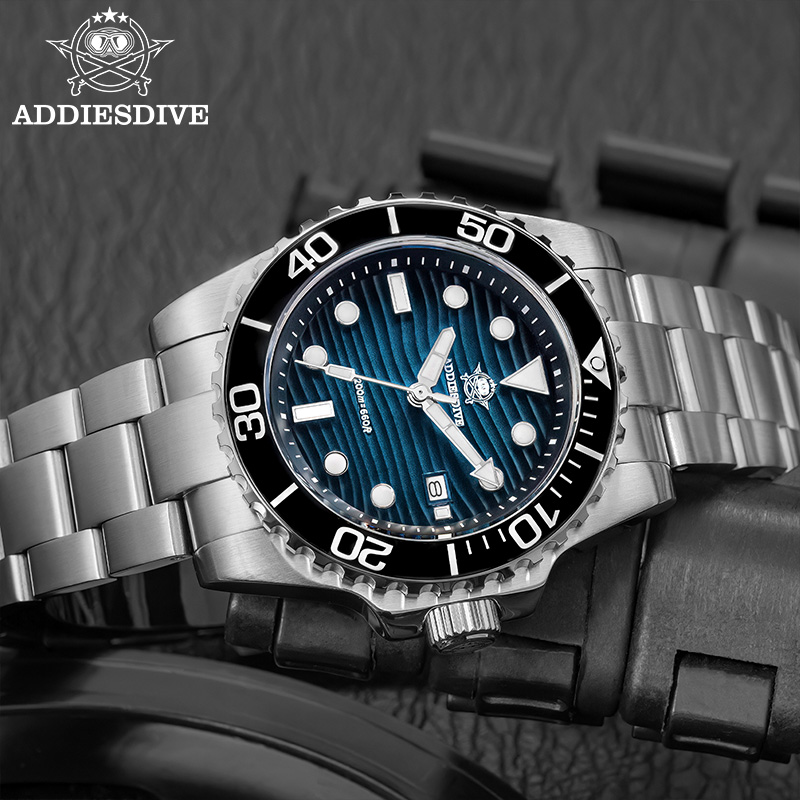 ADDIESDIVE Men's 2115 Quartz W - Luxury Watch Straps 评论和价格